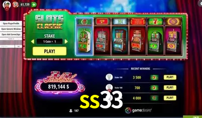 Descubra a Magia dos Jogos de Arcade no ss33
